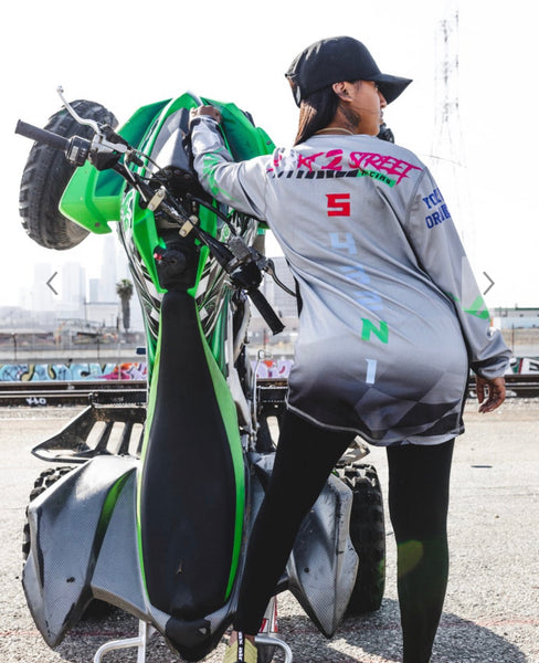 Moto Jersey Grey