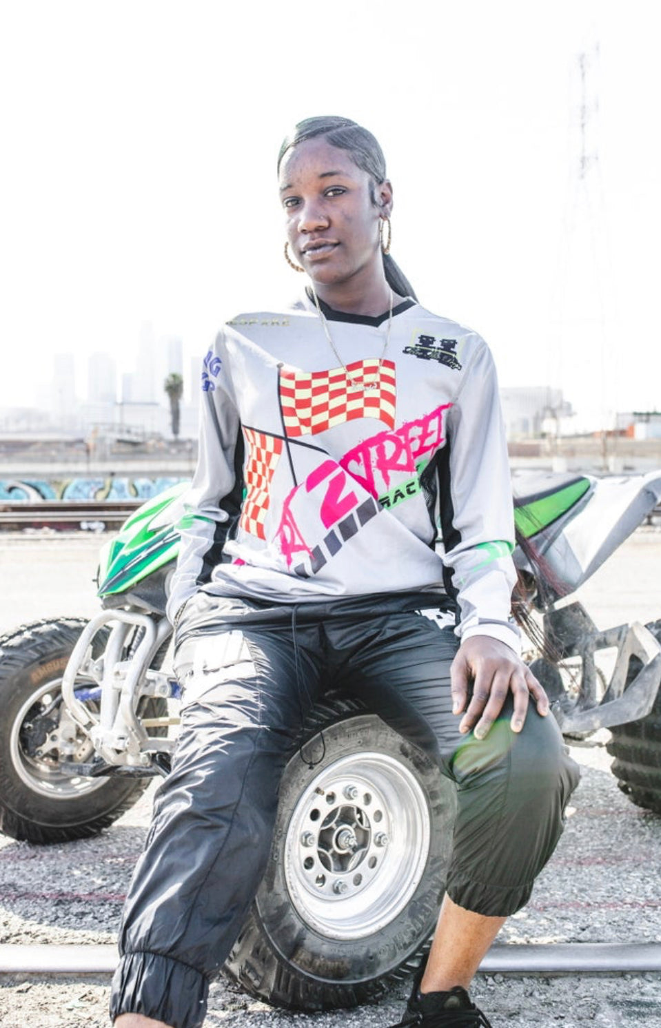 Moto Jersey Grey