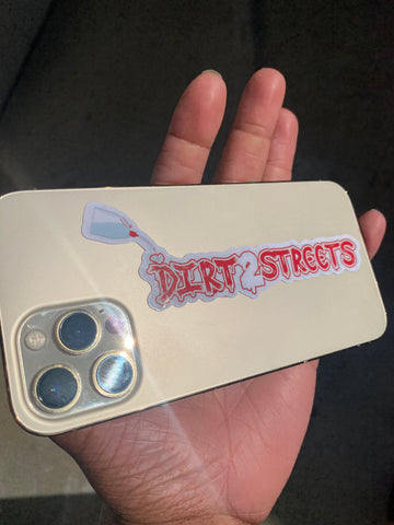 Dirt2Streets Sticker
