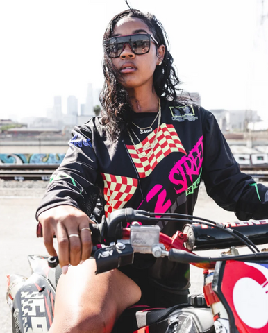 Moto Jersey Black